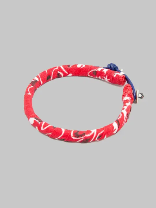 Mikia Bandana Bracelet Red