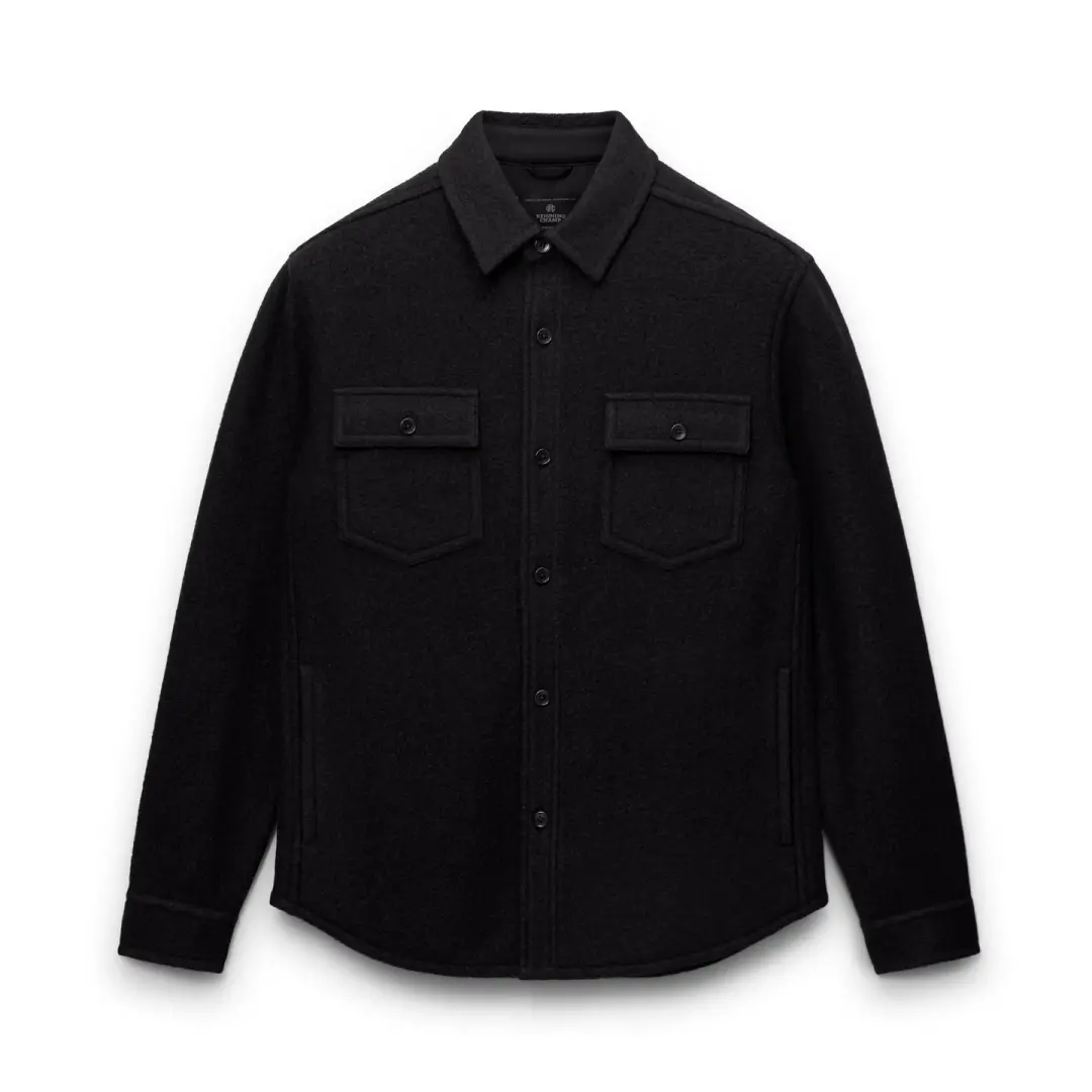 Boiled Wool Warden Standard Overshirt