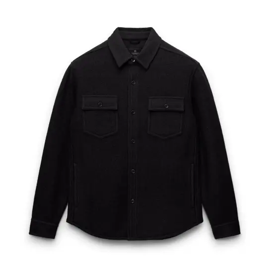 Boiled Wool Warden Standard Overshirt