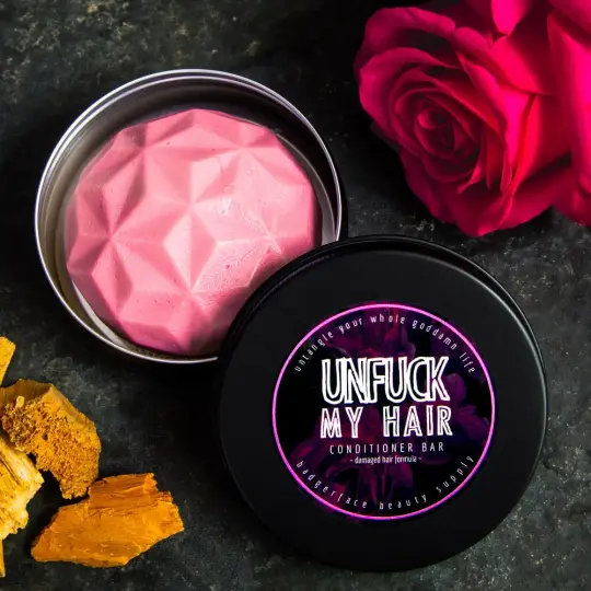 Conditioner Bar for Color Treated Hair.