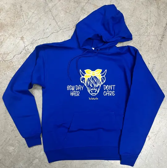 Sew Hair Don't Care- Hoodie