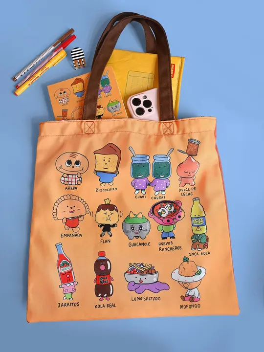 "Los Alfabetos" tote bag
