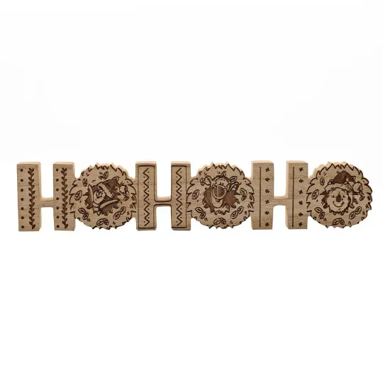 HoHoHo Mantel Plaque