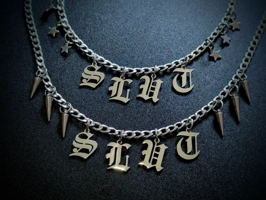 SLUT PRIDE NECKLACE