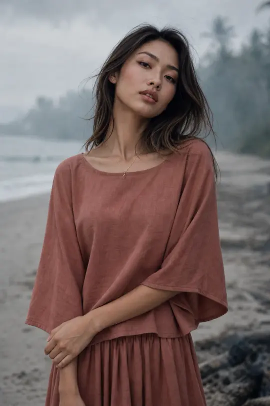 Lani Cotton Top Sandstone