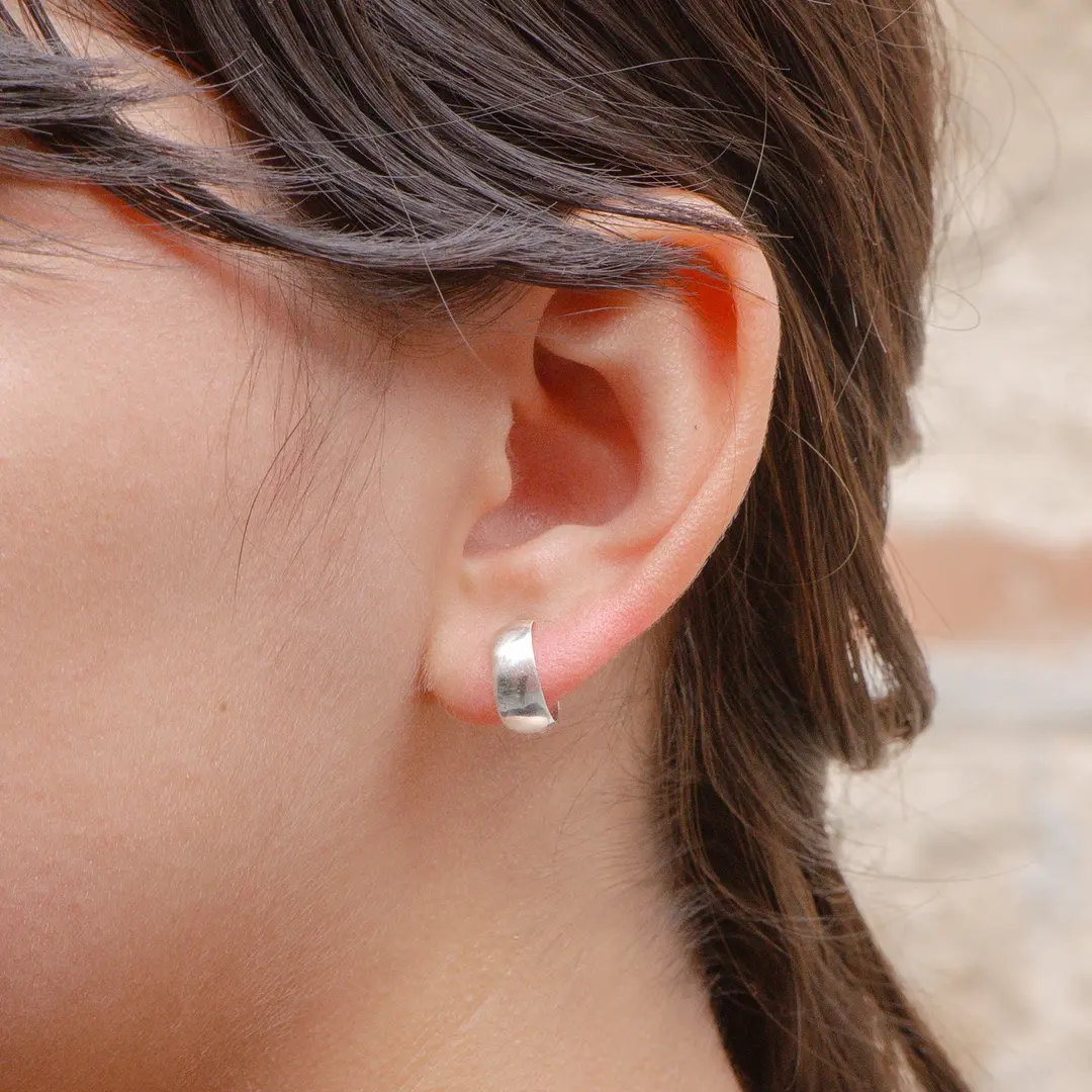 Sterling Silver Lisa Mini Hoop