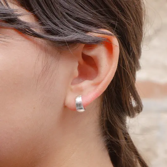 Sterling Silver Lisa Mini Hoop