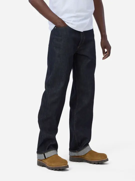RS-105x ~ Relaxed Straight - Indigo Selvedge
