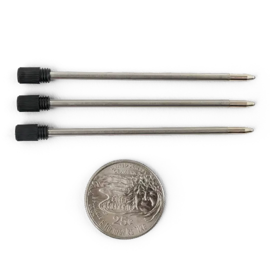 Titanium Pen Refill Cartridges (3 Pack)