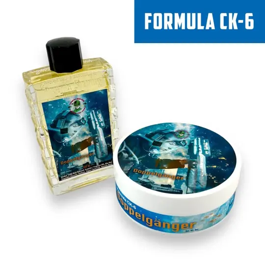 Doppelgänger F-Bombs Artisan Shave Soap & Aftershave Cologne | LIMITED Edition! | CK-6 Formula 4 oz