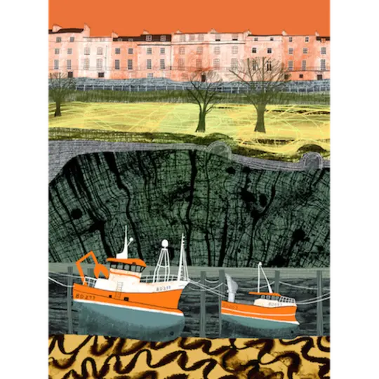 'Terrace and Trawlers' Ilfracombe