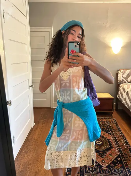 sample sale | crochet beth dress meringue | S & M