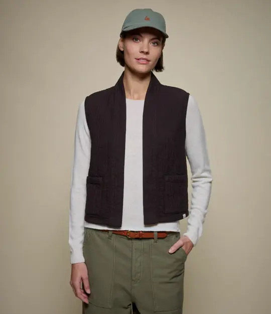 Padded Cotton Women's Vest
