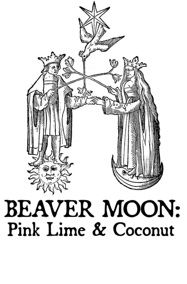 Beaver Moon: Pink Lime &amp; Coconut Hair Gloss