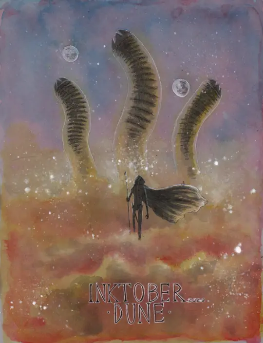 DUNETOBER 00 ANNOUNCEMENT PAINTING