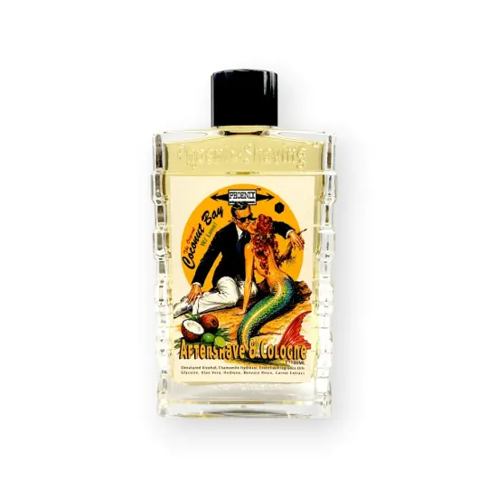 Coconut Bay w/ Lime Aftershave/Cologne | A Phoenix Shaving Classic!