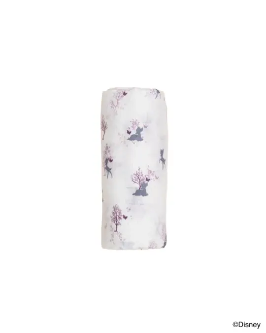 Organic Cotton Swaddle - Forest Bambi