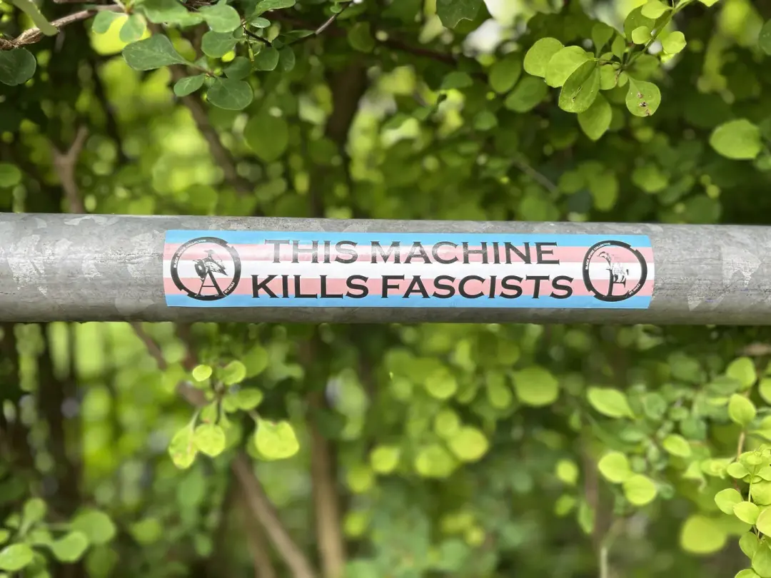 "This machine kills..." frame sticker pack