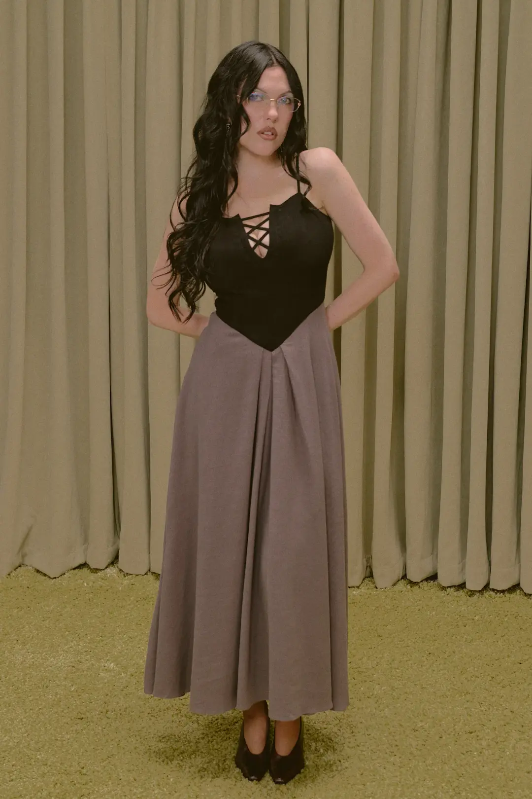 Briar Rose Soft Linen Maxi Dress