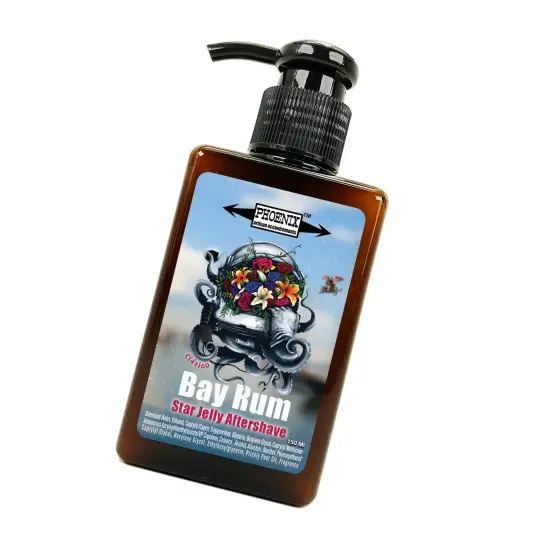 Clásico Bay Rum Star Jelly Aftershave | A Whole New Species of Aftershave | Available in Non Mentholated & Mentholated! | 150 Ml