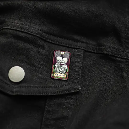 The Lovers Enamel Pin
