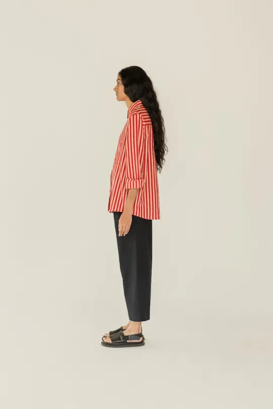 VITI - RED BEIGE STRIPE