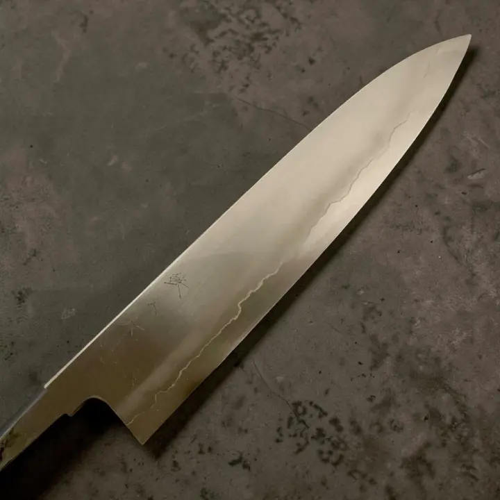 Tetsujin Hamono Silver #3 (Ginsan) Ukiba Gyuto 240mm – Blade Only