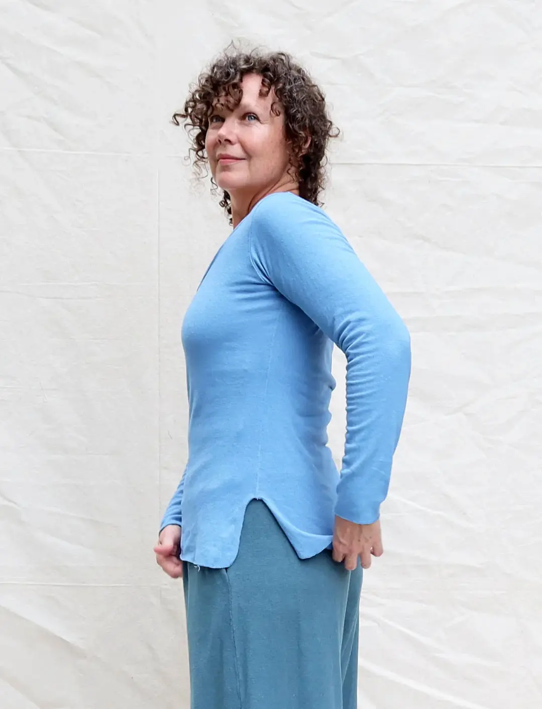 Crescent Kameez Pencil Shirt