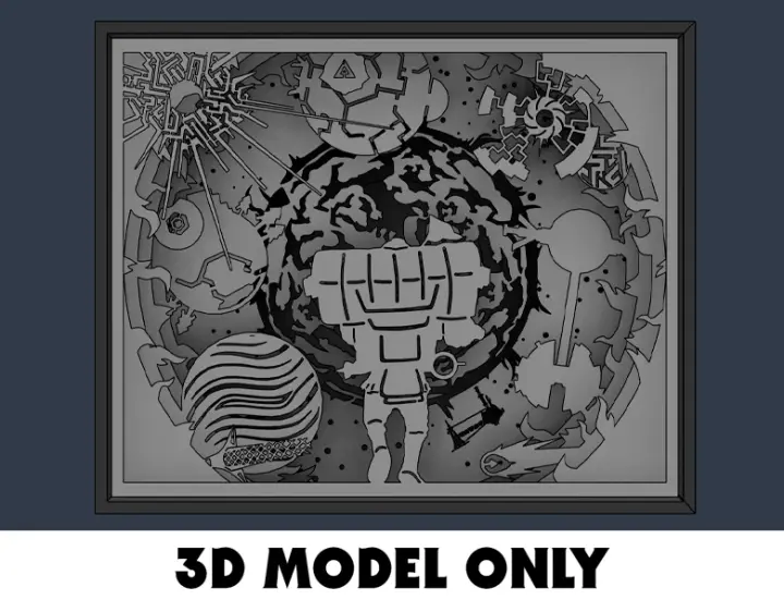 3D Model - Outer Wilds Lightbox