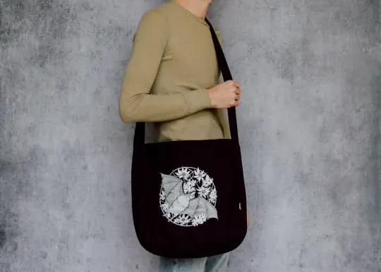 Vampire Bat Slouch Bag