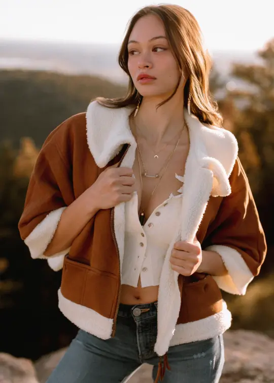 Wynter Jacket in Camel