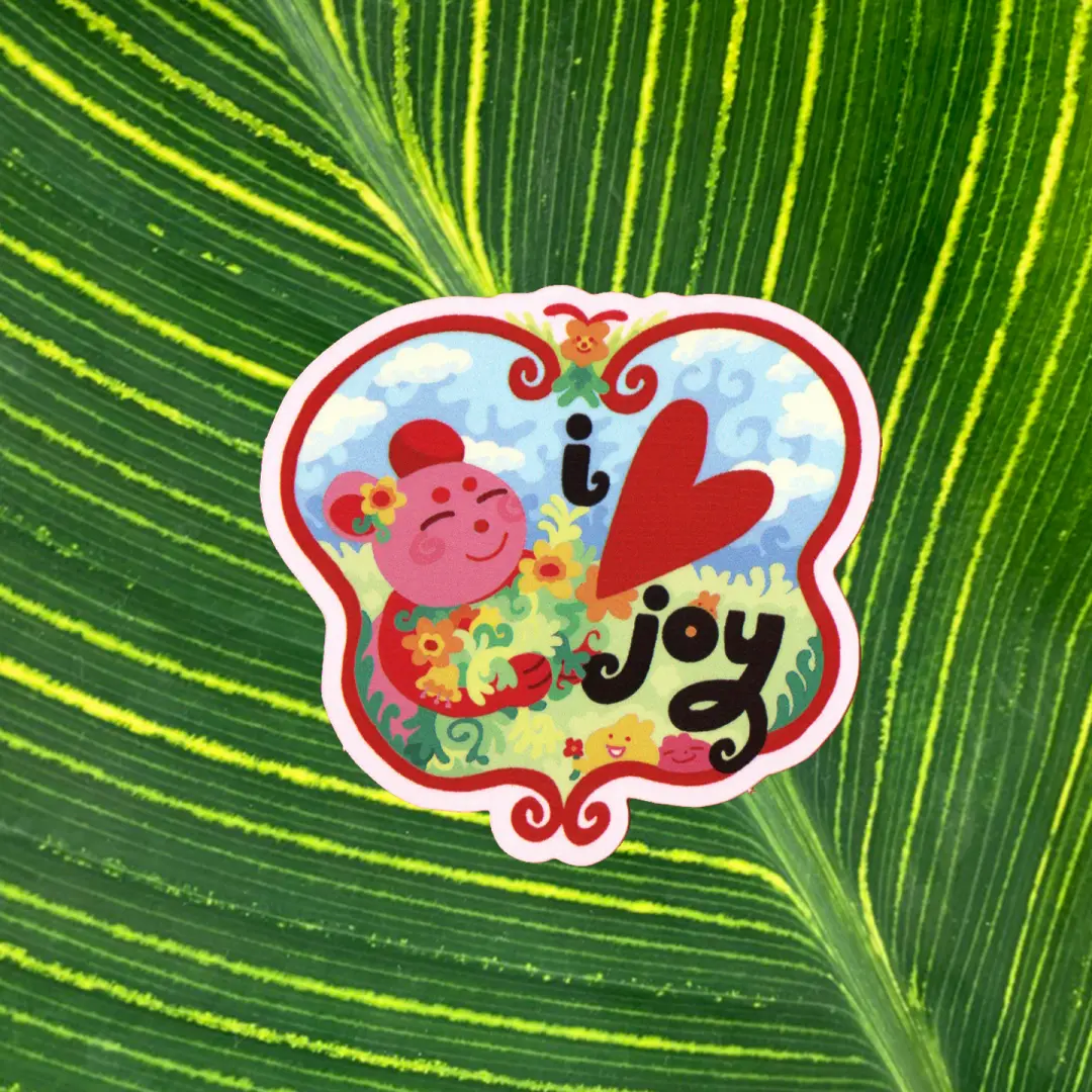 i <3 joy sticker
