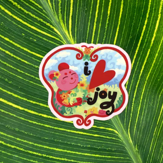 i <3 joy sticker