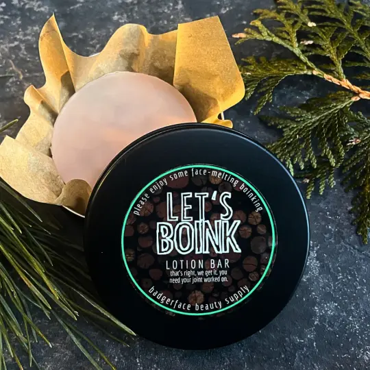 Let's Boink Massage Bar.