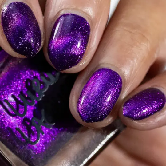 Lurid Lacquer: ENCORE "Purple Eyed Shadow Daddy 2.0" (Magnetic) *CAPPED PRE-ORDER*