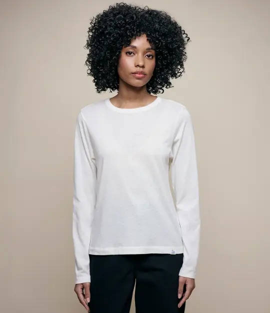 Premium Cotton-Cashmere Women’s Longsleeve