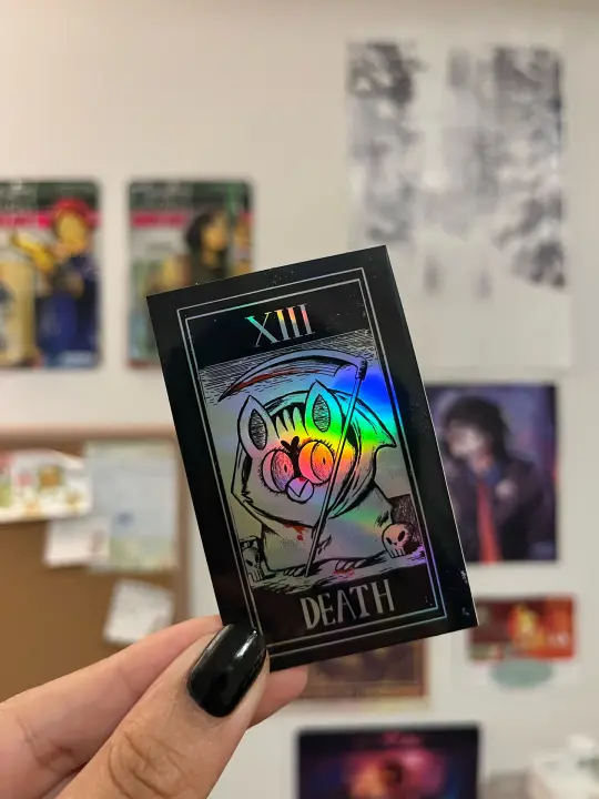 furb tarot holo vinyl sticker