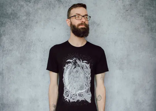 Raven and Crescent T-Shirt