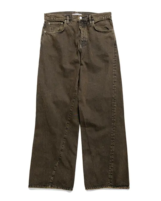 Sunflower Wide Twist Overdyed Black Khaki
