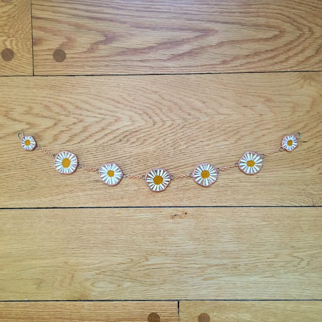 Camomile Daisy Chain Garland