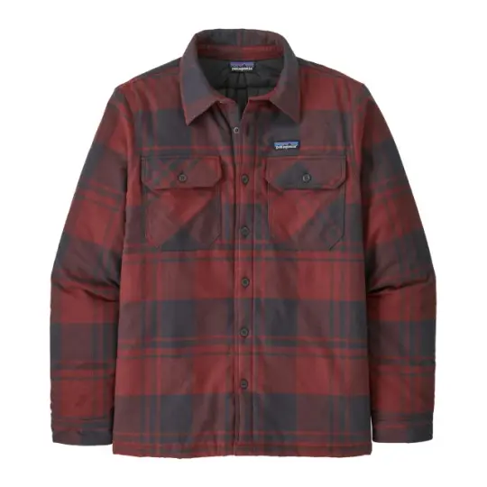 Men's Insulated Organic Cotton MW Fjord Flannel Shirt