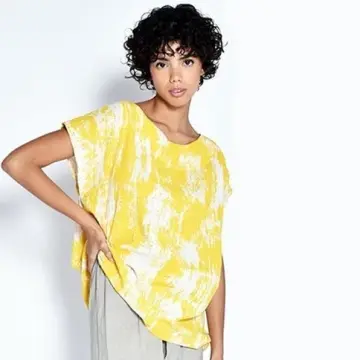 Tunic in Yellow Bark