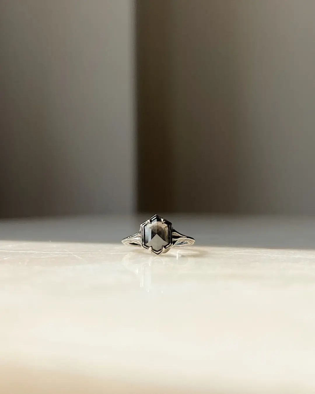 Pillars of the Heart IV // 14kw + 1.06ct Diamond