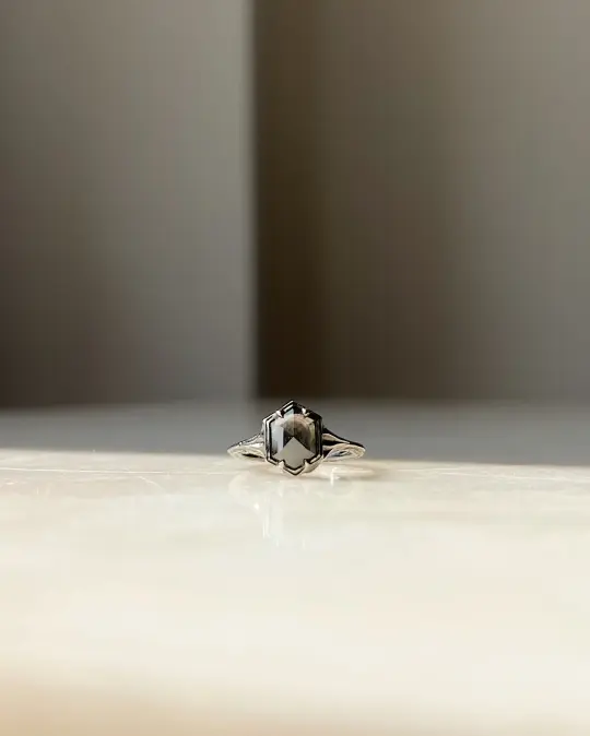 Pillars of the Heart IV // 14kw + 1.06ct Diamond