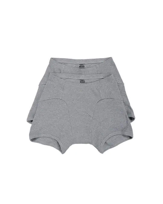 The Real McCoy's MA25103 McCoy's 2 PCs Pack Athletic Underwear Grey