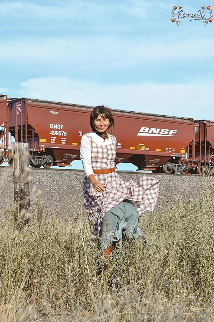 Western Ashley Mae Dress-Small