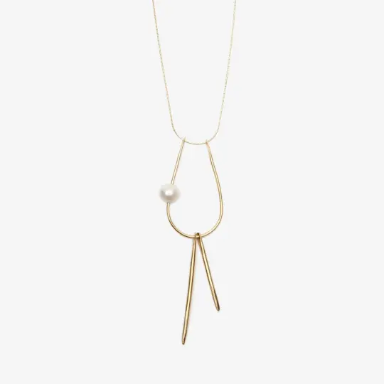 Pearl and Talon Necklace