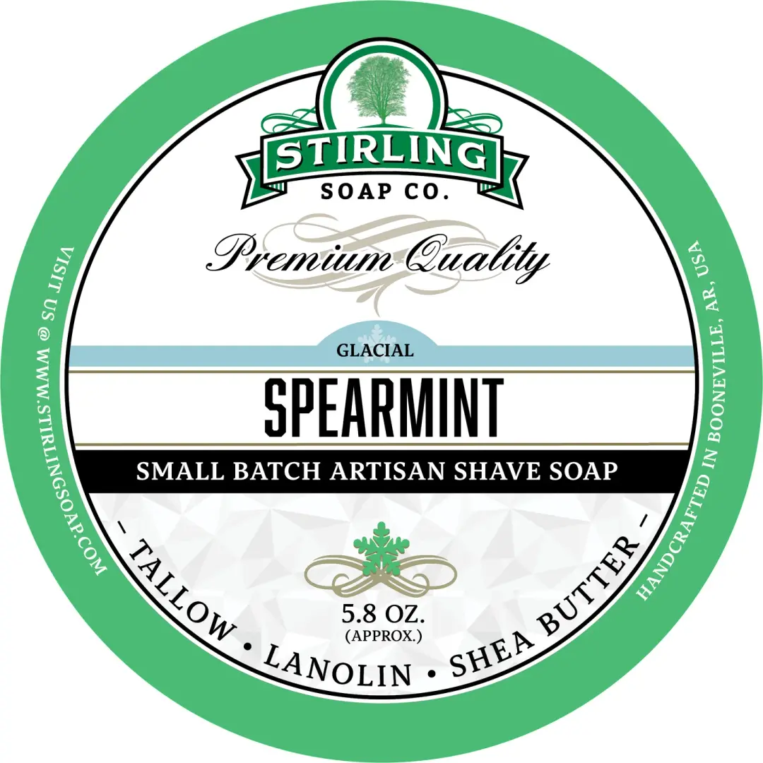 Glacial Spearmint - Shave Soap