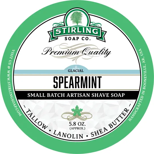 Glacial Spearmint - Shave Soap