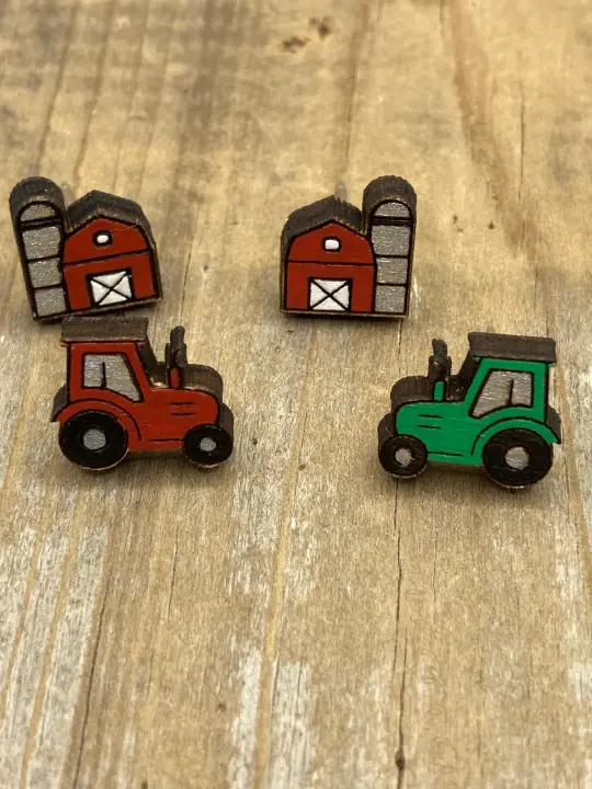 Tractor and Barn Stud